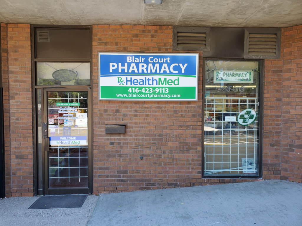 blair court pharmacy contact